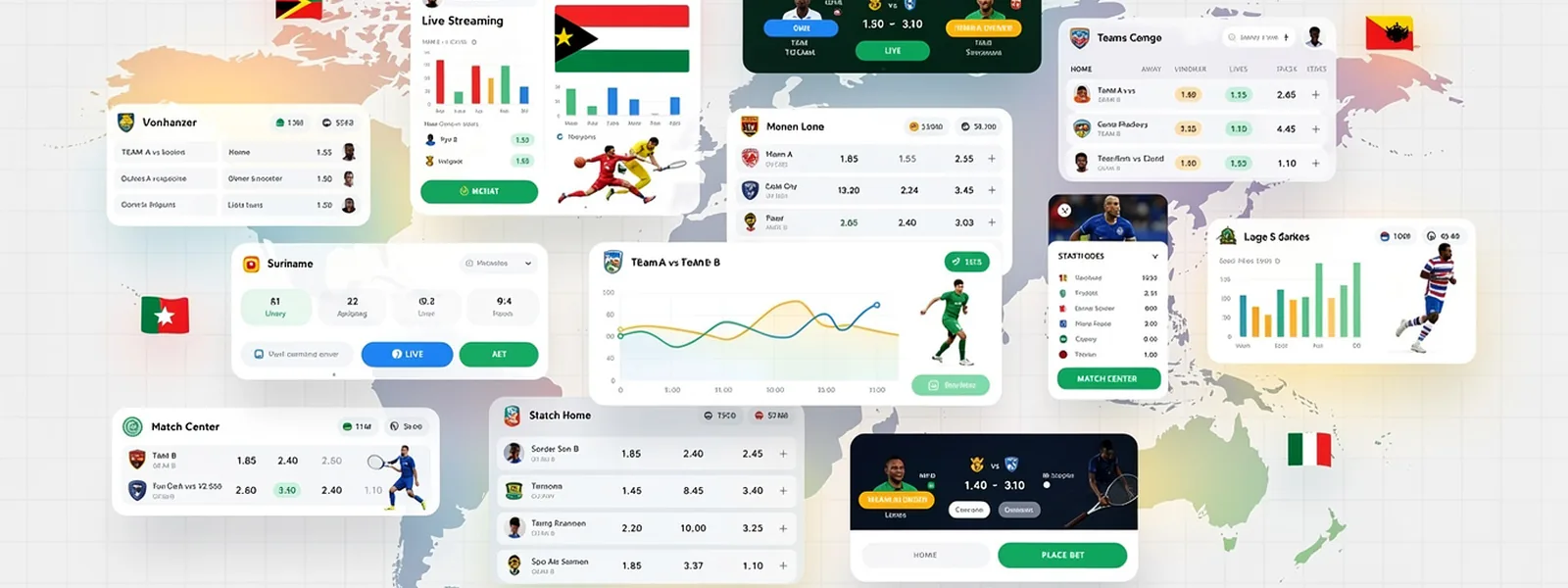 Suriname landscape - sports betting guide